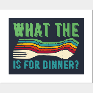 what the fork is for dinner Posters and Art